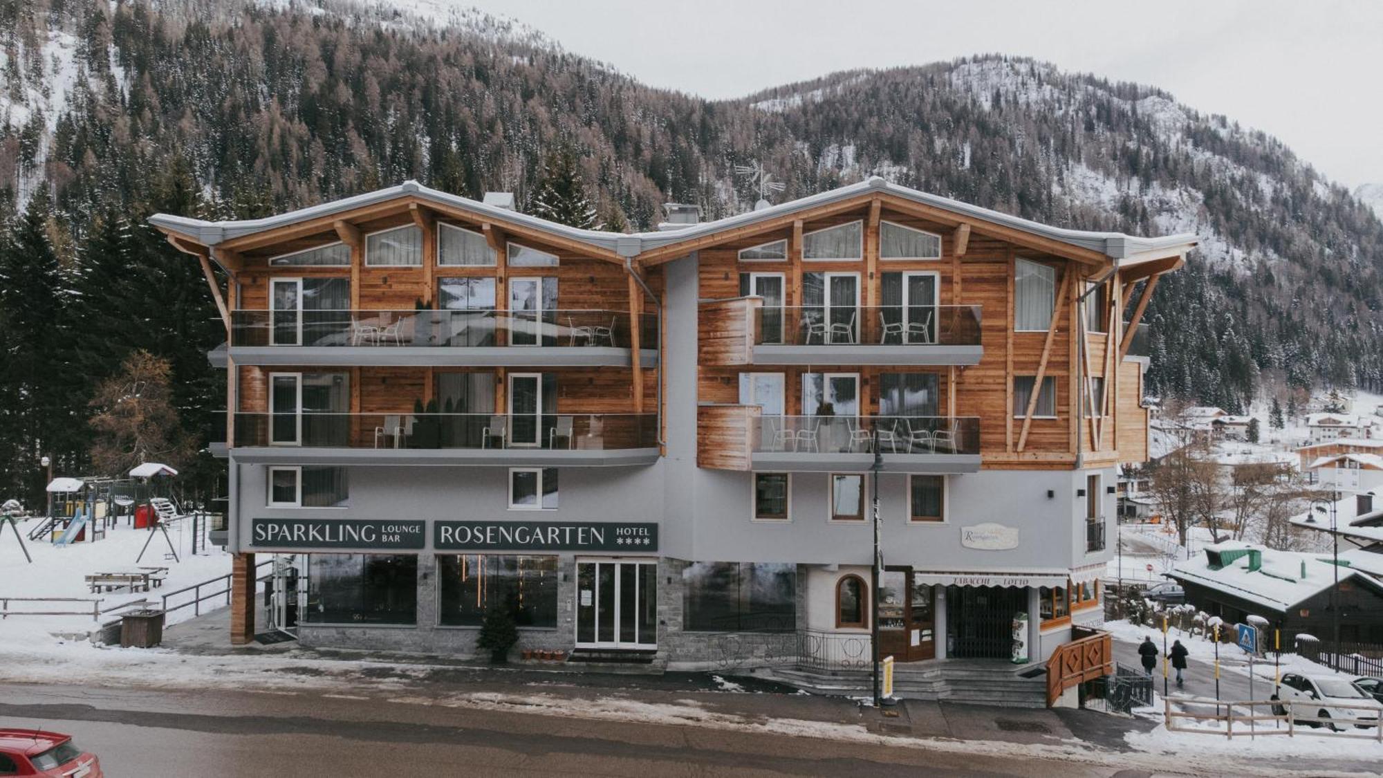 Hotel Rosengarten 마돈나 디 캄필리오 외부 사진